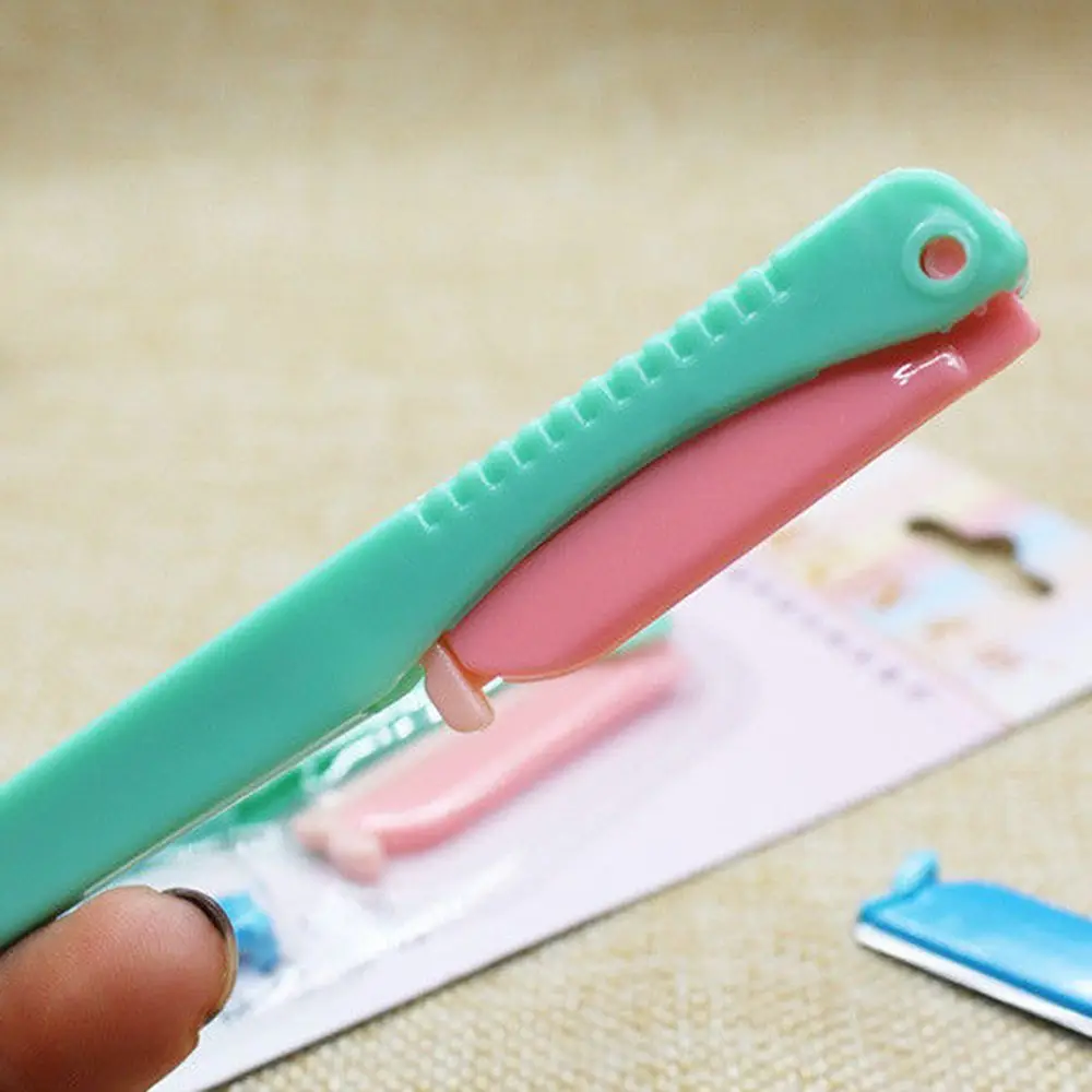 2 шт./лот складной триммер для бровей профессиональное лезвие инструменты