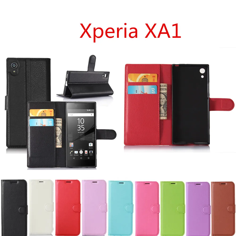Роскошный кожаный чехол бумажник для Sony Xperia XA1 G3112 G3116 G3121 G3123 G3125 5 0 дюйма чехлы
