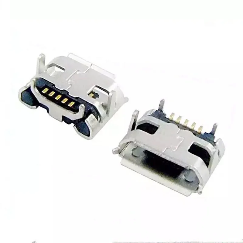 1000 шт. маленький Ox рожок 5Pin Micro USB гнездовой разъем гнезда задний зарядный