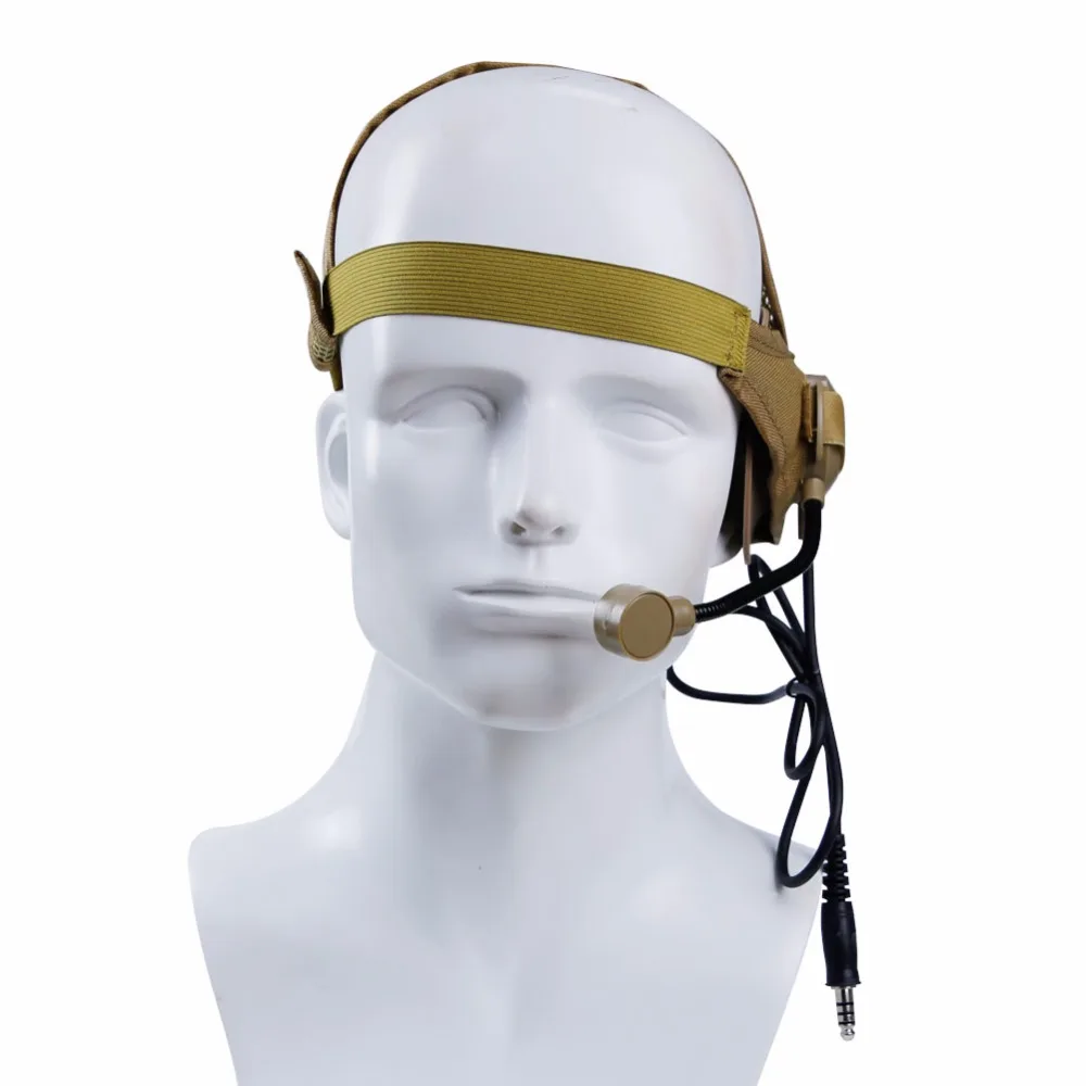 Тактическая гарнитура II с микрофоном для военных учений стрельбы охоты игр