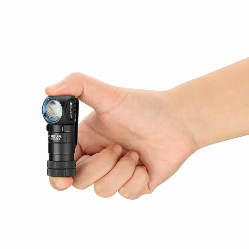 2016 Новый Olight H1 Nova (NW/CW) 500 люмен CREE XM L2 светодиодный налобный фонарь (CR123A или