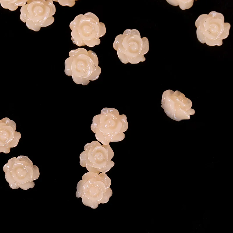 3d украшения для ногтей полимерные наклейки маникюра цветок розы очаровательные