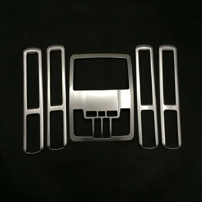 

Подходит для Toyota Highlander 2014, 2015, внутренняя крышка передней лампы для чтения автомобиля, отделка 1 шт./компл., матовый АБС-пластик, хромированный внутренний Молдинг
