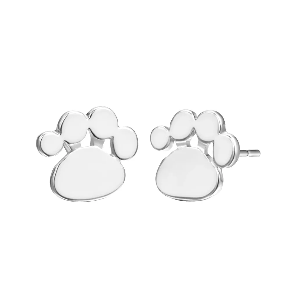 Милые серьги QIAMNI в форме сердца кошки собаки щенка|stud earrings|earrings christmasanimal piercings |