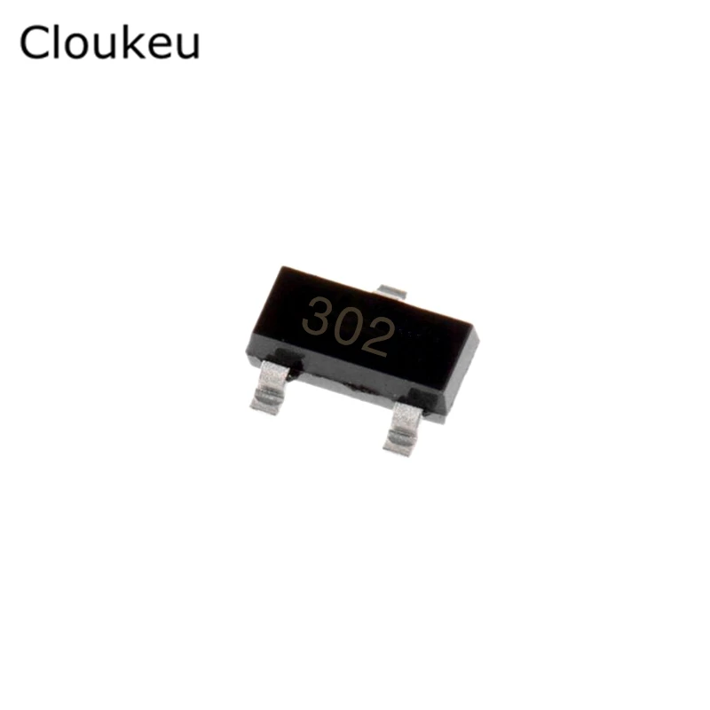 

50 шт FDN302P 302 SOT-23 2.4A/20V PNP