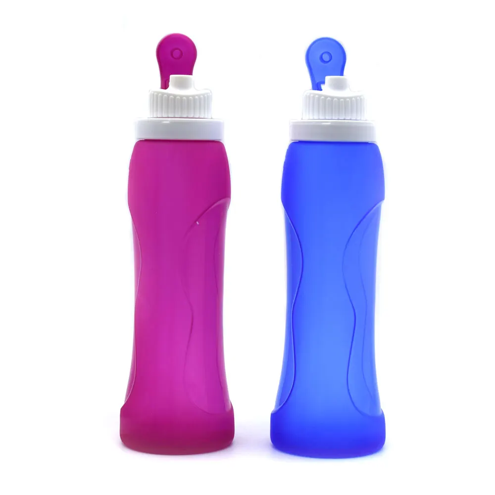Складные карманные бутылки для воды силиконовые 500 мл|portable water bottle|water bottlewater bottle
