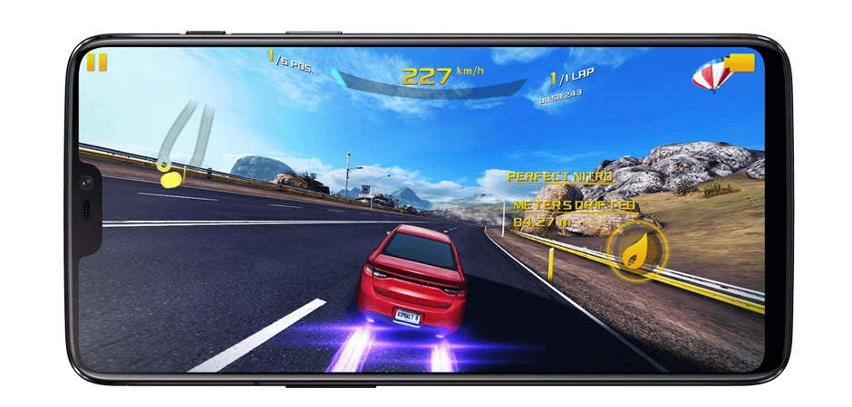 Оригинальный 6 28 ''Oneplus MobliePhone ГБ 64 Snadragon 845 OctaCore OxygenOS 20 + 16 МП две Камера