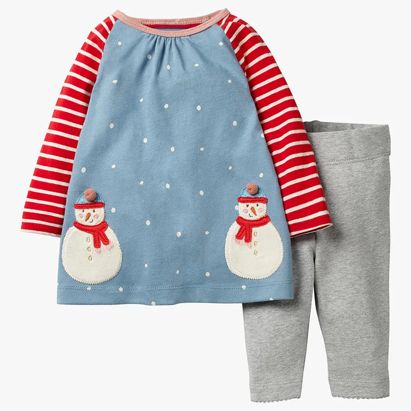 Little maven 2-7Years Осень Животных Малышей Дети Девочка детская Одежда Осень Комплект Девочек Бутик Наряды Комплекты Одежда Для Ребенка