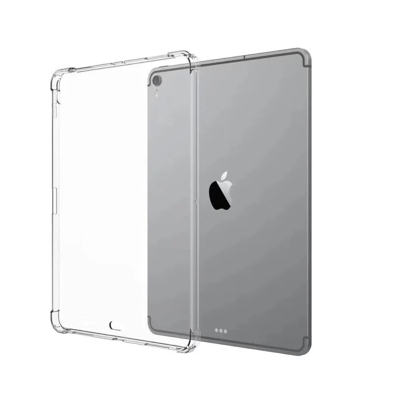 Чехол для iPad Pro 12 9 11 дюймов 2018 4 угловых противоударных прозрачных чехла тонкий