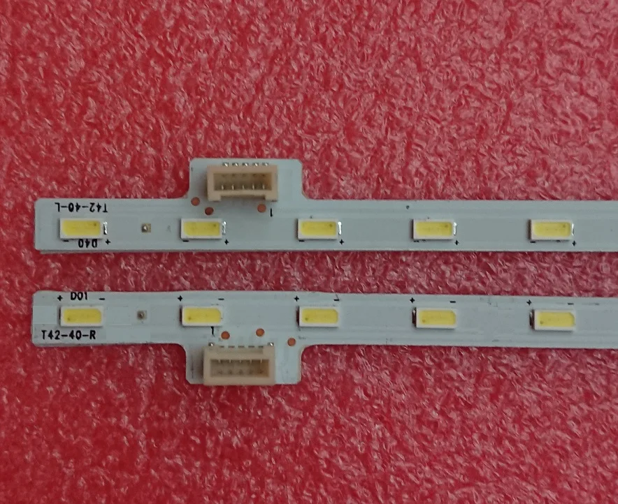 2pcs רצועת תאורת LED האחורית עבור SONY KDL-42W650A KDL-42W653A KDL-42W654A KDL-42W829B KDL-42W706B KDL-42W705B KDL-42W815B T42-40-R L