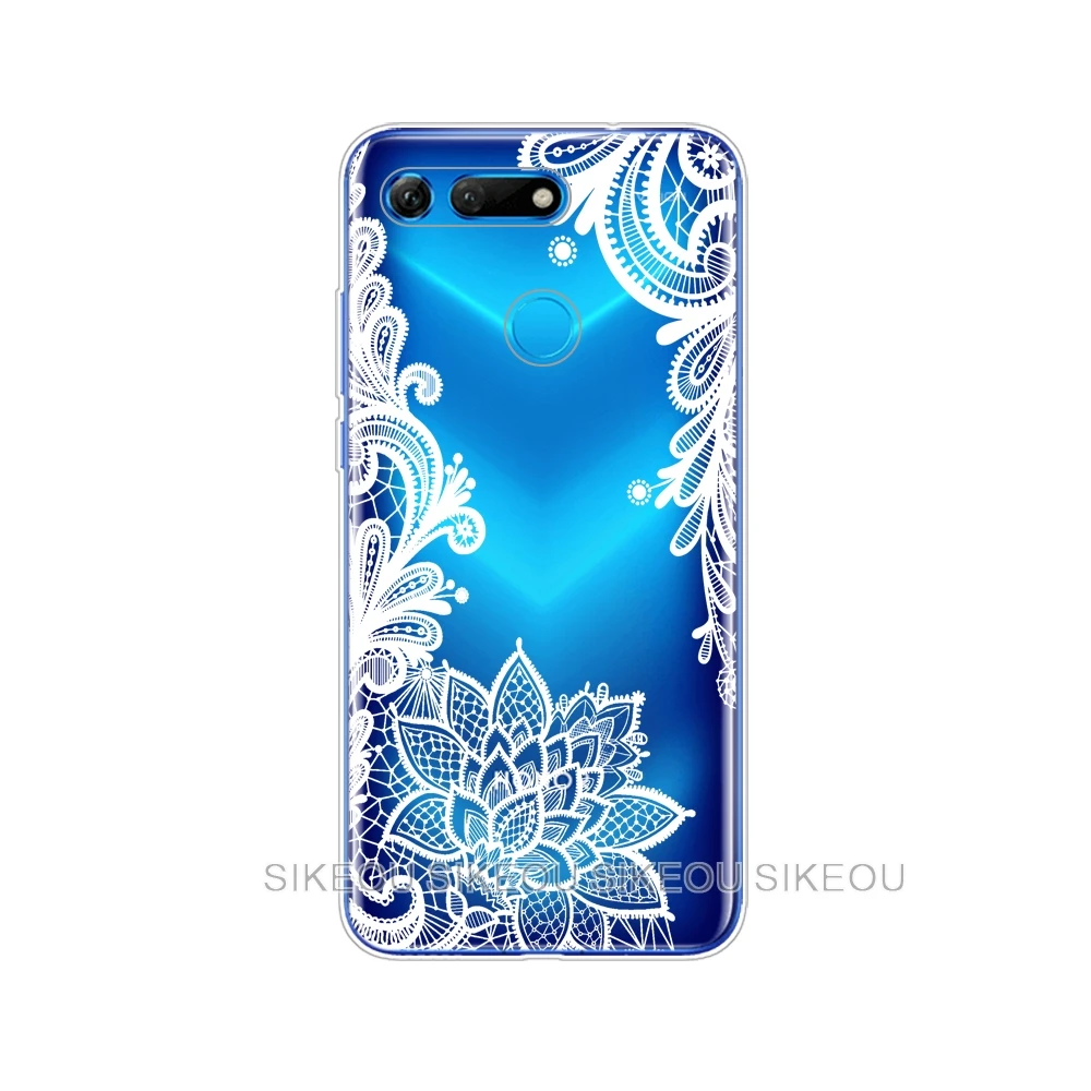 34656 Чехол для huawei Honor View 20 V20, чехол из ТПУ, мягкий силиконовый чехол для Honor V20, чехол с мультяшным животным - Цвет: 34656