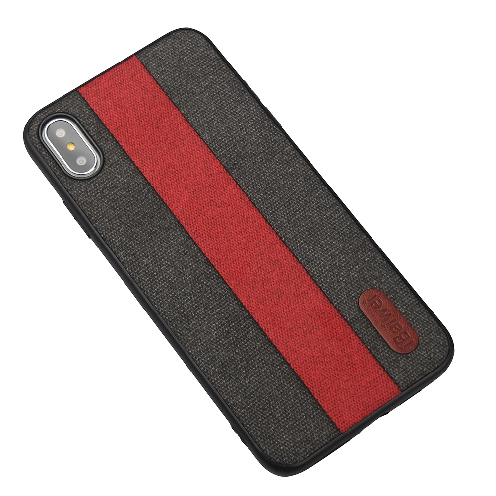 Cloth Texture Case for Apple Iphone XS Max High Quality Fabric Protection Shells Xs Hard PC Phone Cove |