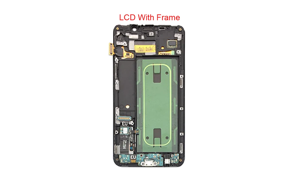 Для samsung Galaxy S6 Edge Plus, жк-дисплей G928 G928F, сенсорный экран в сборе, замена 5," для samsung S6 Edge Plus, жк+ рамка