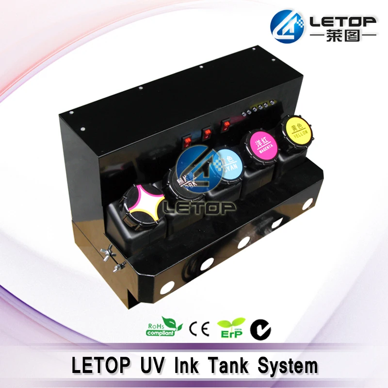 Черные Картриджи с УФ чернилами и датчиком уровня чернил для плоского принтера |