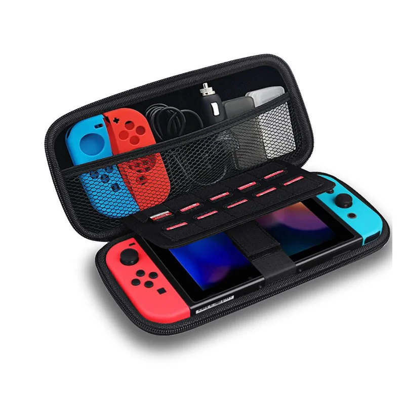 IBen портативный жесткий чехол для Nintendo Switch водостойкий PU + EVA сумка хранения