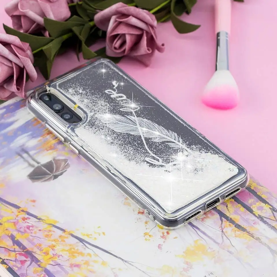 Чехол для телефона Honor 10 9 Lite жидкость зыбучие пески Чехлы huawei P8 P20 Коврики 2017