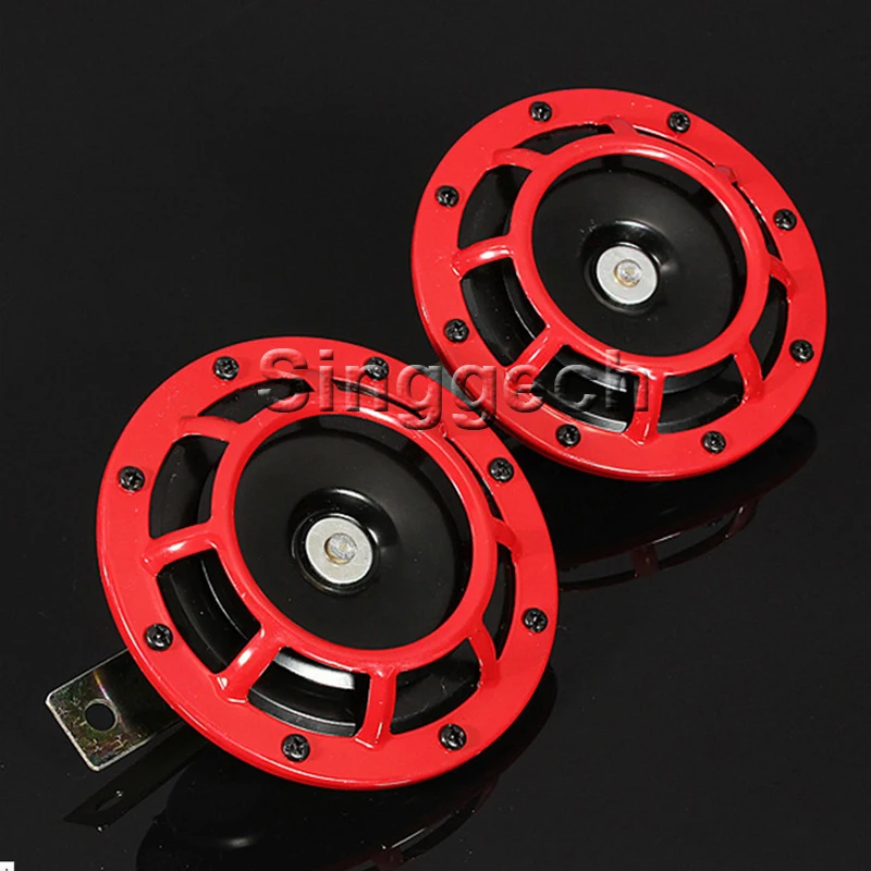 Автомобильный Стайлинг Atreus красный Электрический звуковой сигнал для Audi A3 A4 B6 B8 B7