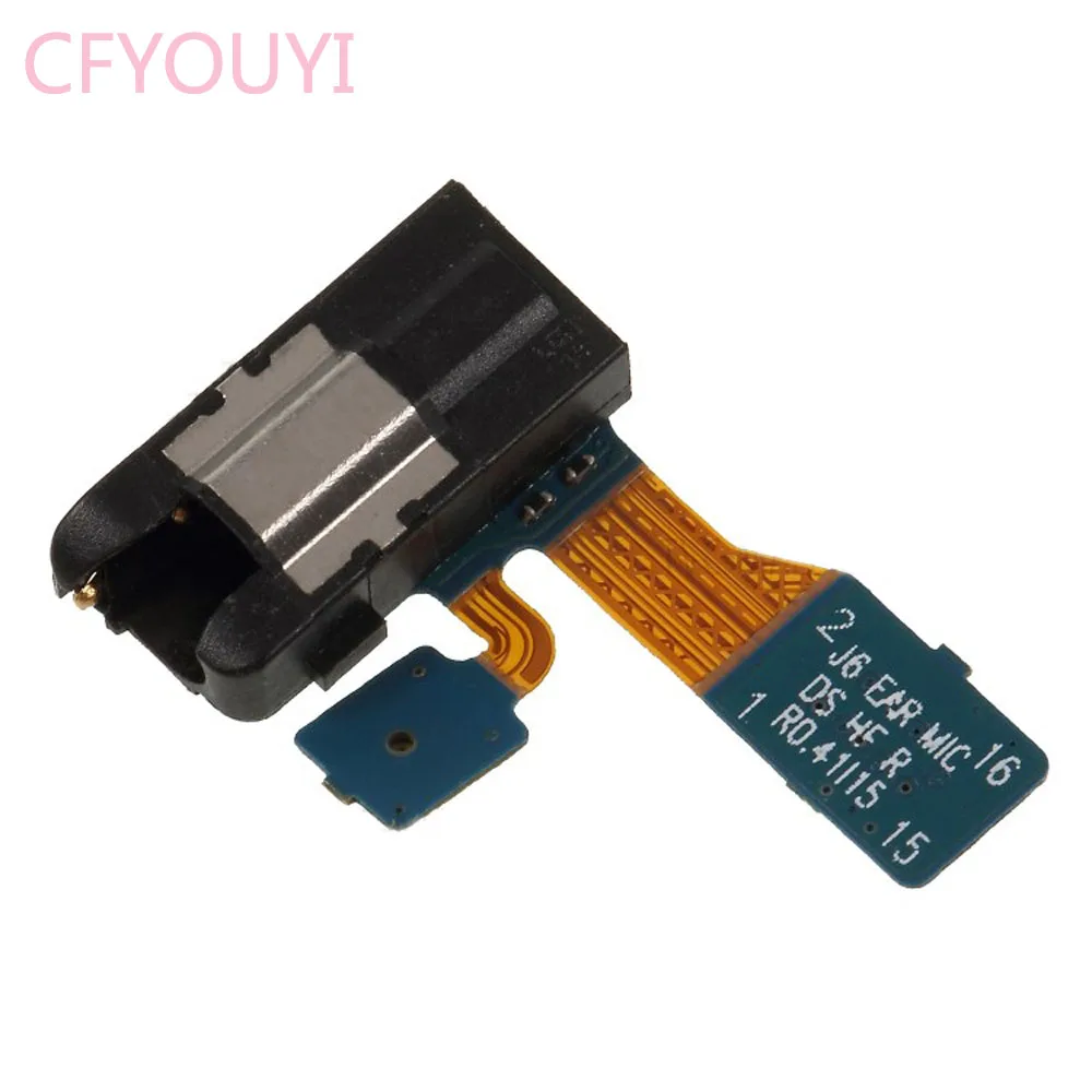 10 шт./лот для Samsung Galaxy J6 2018 J600F J600FD J600DS разъем для наушников гибкий кабель