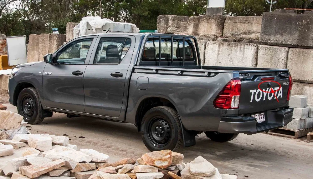 AUTONET резервного копирования камера заднего вида для Toyota Hilux AN 2004~ ночного видения/водонепроницаемый/Задний обратный отверстие