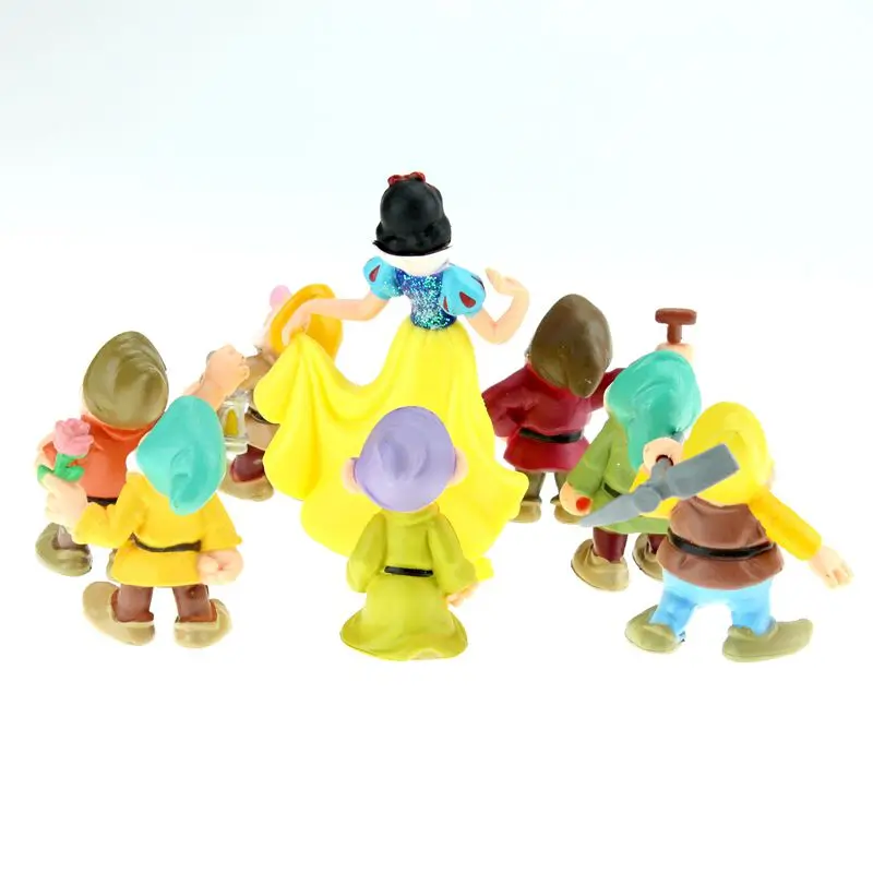 Игрушки Disney 8 шт./компл. 6 10 см Белоснежка и семь карликов экшн фигурка модель