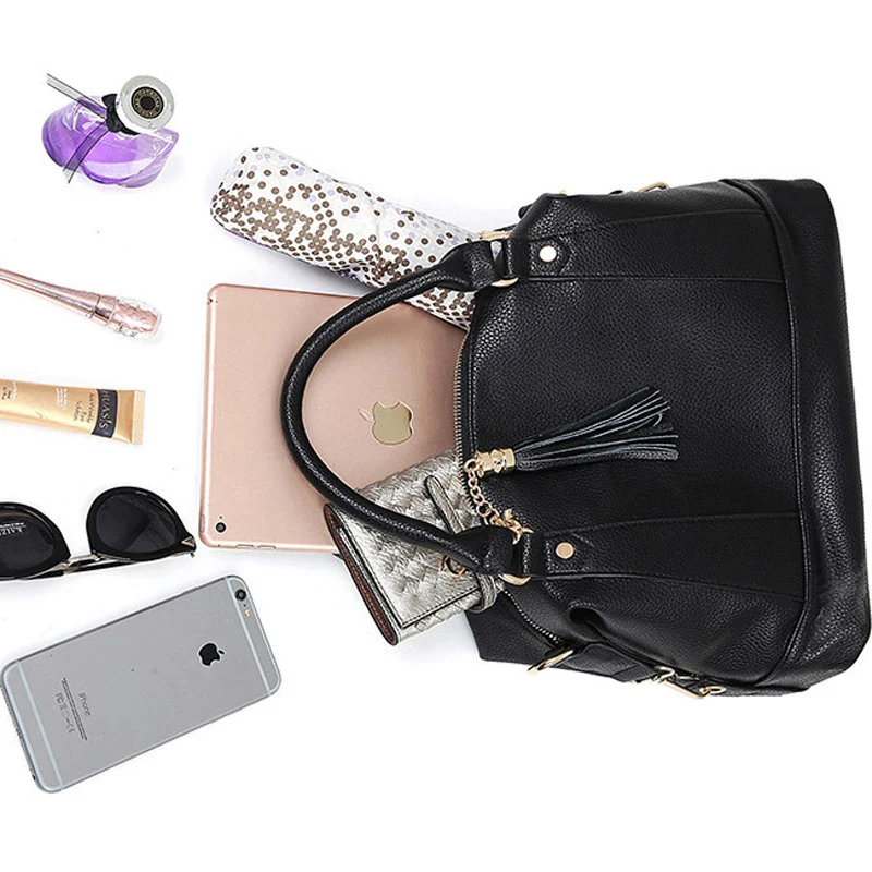 Брендовая Дизайнерская обувь Бостон с кисточками женские сумки через плечо