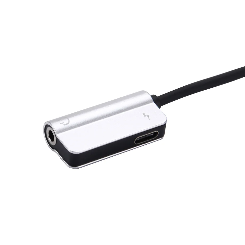 USB C аудио кабель 2 в 1 Type-C до 3 5 мм разъем для наушников адаптер приемник сплиттер