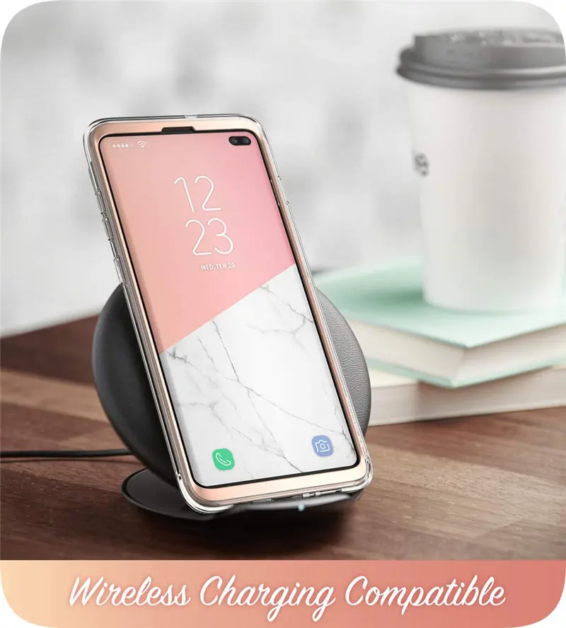 Для samsung Galaxy S10 Plus чехол 6,4 дюймов i-Blason Cosmo полный корпус блестящий чехол под мрамор чехол без встроенной защитной пленки
