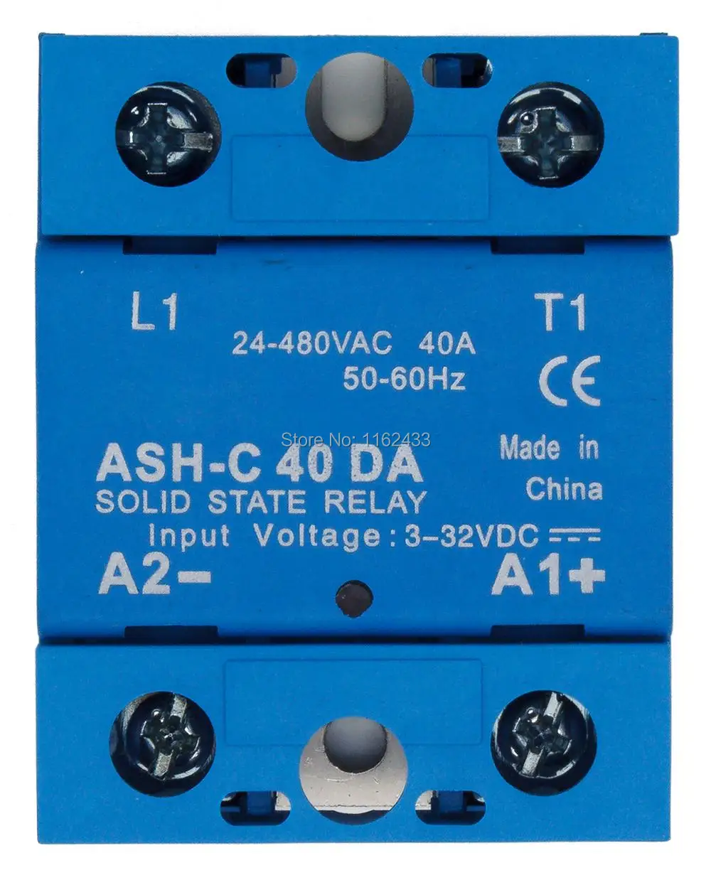 ASH-C-40DA одиночной фазы Инвертор постоянного тока в переменный 40A 24-480VAC твердотельные реле 40DA SSR