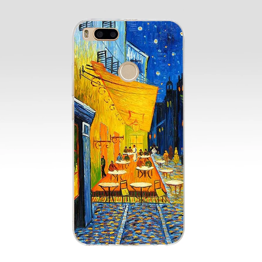 257AQ Van Gogh Tardis силиконовый мягкий ТПУ чехол для телефона xiaomi redmi 4a 6a 4x note 5a pro mi