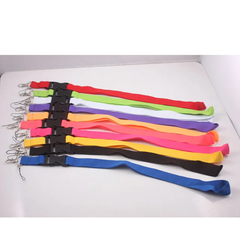 500 шт. брелок для ключей шейный регулируемый ремешок на шею кольцо ID Pass карты знак