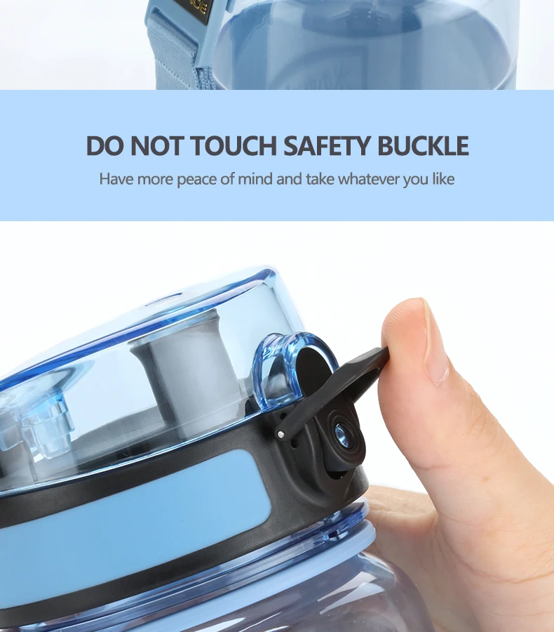 UZSPACE Infuser бутылка для воды флип-топ с герметичной крышкой с одним кликом открытым-нетоксичный BPA бесплатно и экологически чистый Тритан Co-Poly