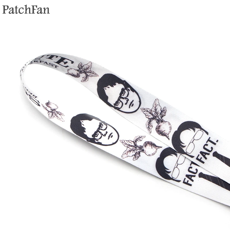 Patchfan офис ТВ шоу Дуайт шруте шеи ремешки для ключей очки держатель карты брелок для ключей телефоны камеры веб-ленты A1421