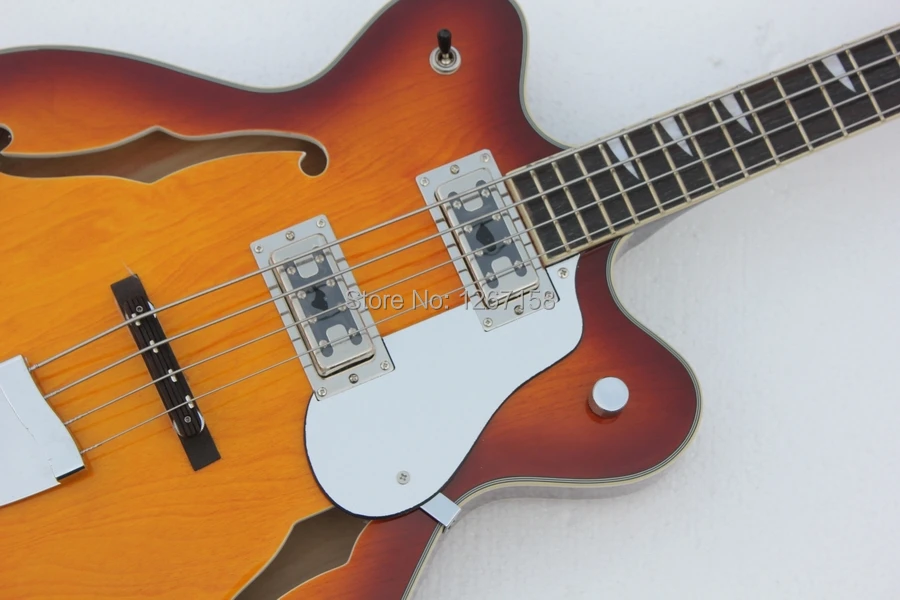 2017 Новый стиль Высокое качество ручной работы полый корпус 4 струнная F 335 ДЖАЗ