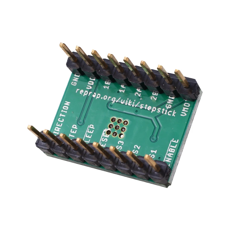 Шаговый Драйвер A4988 StepStick + радиатор для 3D принтера Reprap Pololu красный драйвер