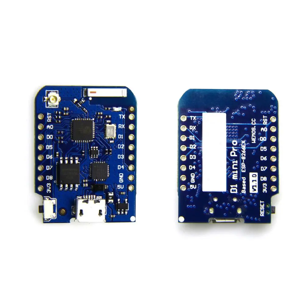 D1 mini Pro V1.1.0 16M Внешняя антенна разъем ESP8266 Wi Fi Интернет вещей макетная плата +