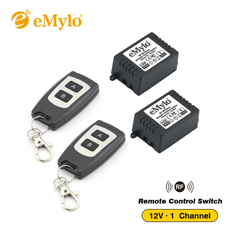 EMylo DC 12 В умный переключатель беспроводной RF пульт дистанционного управления
