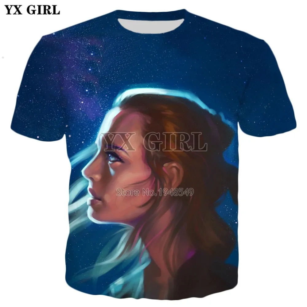 YX GIRL дропшиппинг лето стиль брендовая футболка фильм Звездные войны Дарт Вейдер принт 3d Мужчины/wo Мужчины повседневные футболки