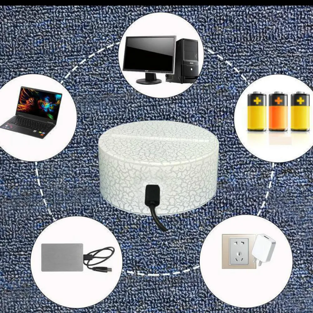 Динозавр светодиодный креативный 3d Ночной светильник новый странный продукт