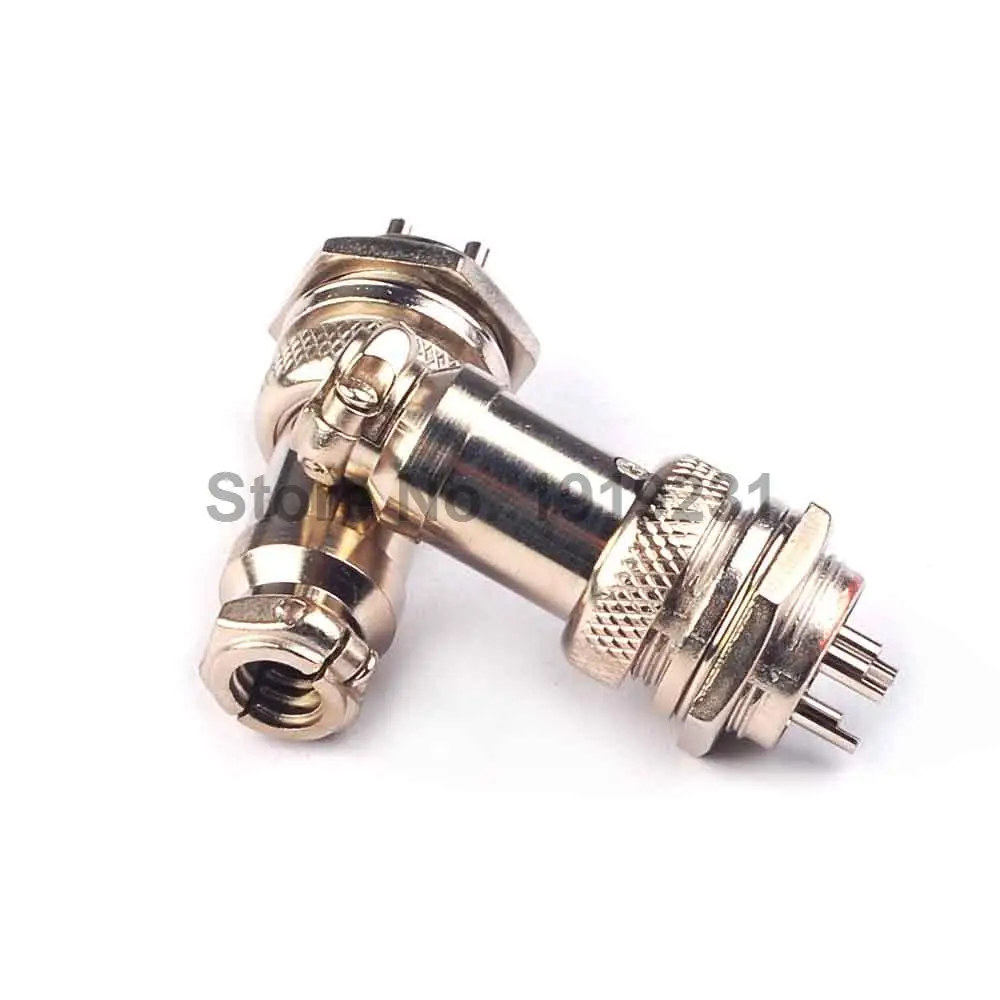 1 пара Штекерный и гнездовой разъем диаметр 16 мм|plug pin|plug adaptorplug battery |