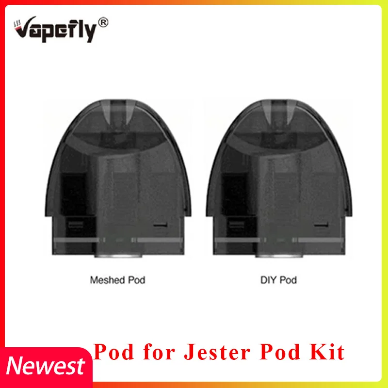 Vapefly Jester Pod сменный vape картридж 2 мл и 0 5 Ом для Набор сделай сам/сетчатая Версия