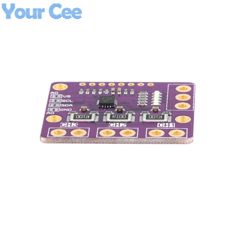 I2C SMBUS INA3221 трехканальный шунт тока питания монитор напряжения сенсорного модуля