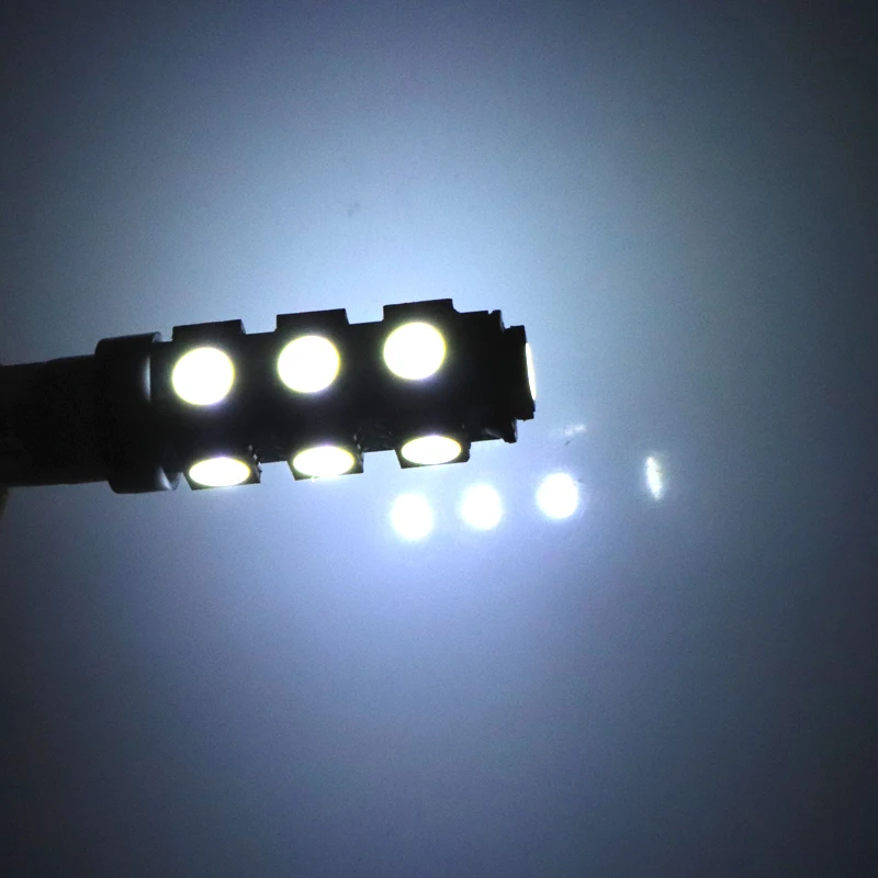 10 шт. T10 W5W 13 SMD 5050 501 13smd 168 194 автомобильный индикатор парковочный шаговый свет