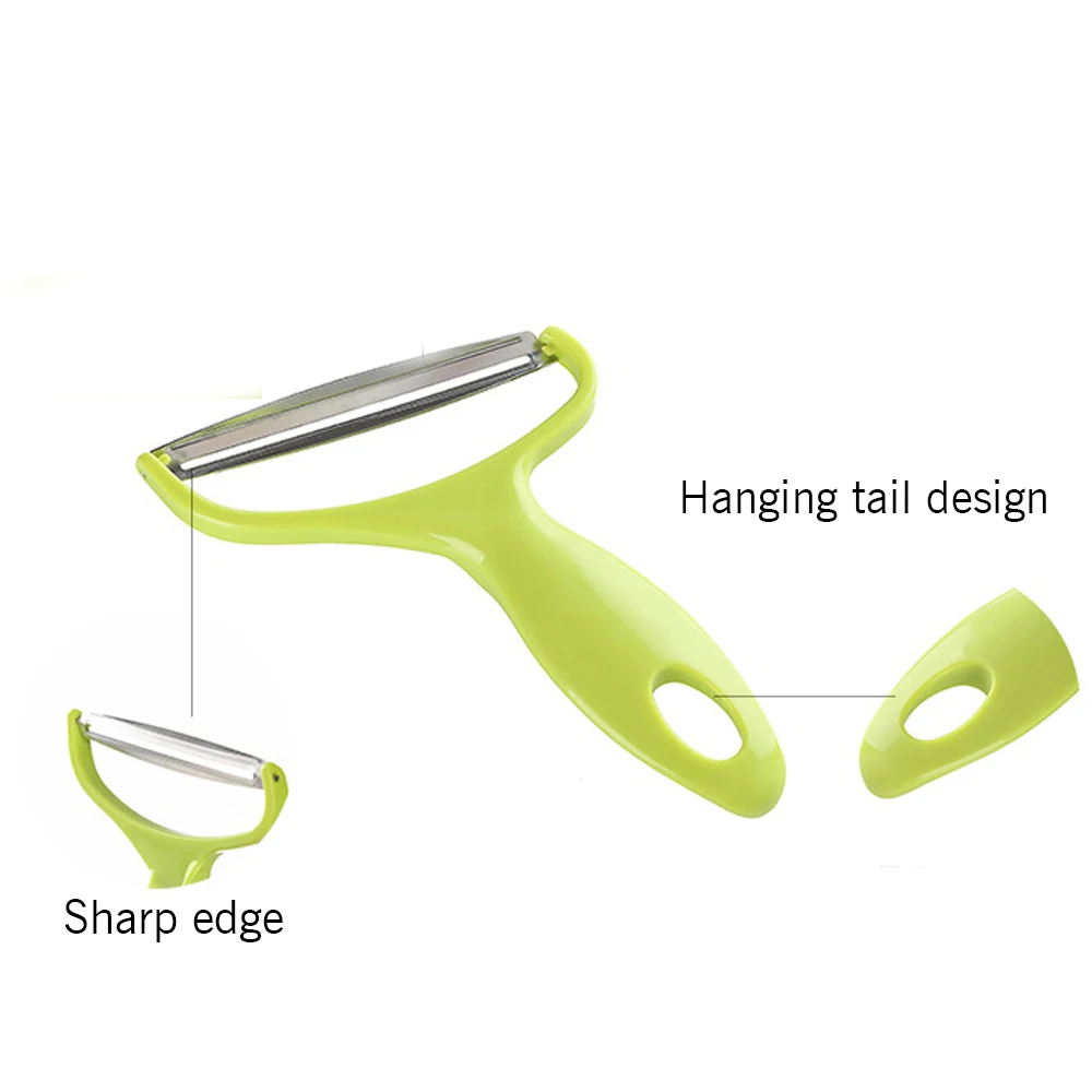 Stainless Steel Cabbage Slicer Vegetables Graters Wide Mouth Fruit Peelers Knife Potato Big Zesters Cutter Kitchen Gadgets | Дом и сад