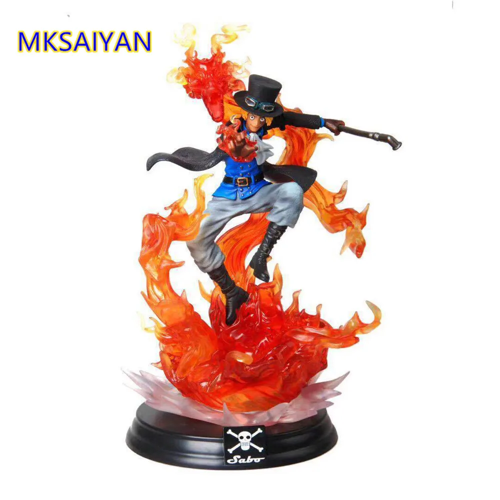 Аниме one piece Sakazuki кулак эффект лава-лава игрушечные фрукты сменные лицо фигурка героя фигурка Juguetes Коллекционная кукла