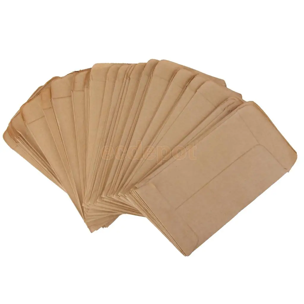 100 шт. винтажные пакеты из крафт бумаги|sack|sack bagsack kraft paper - Цена: 136,99 руб.