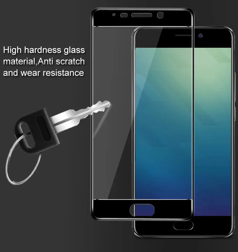Imak удивительный Anti-Explosion 2.5D протектор экрана для Meizu M6 Примечание полное покрытие закаленное стекло для Meizu M6 Примечание защитная пленка