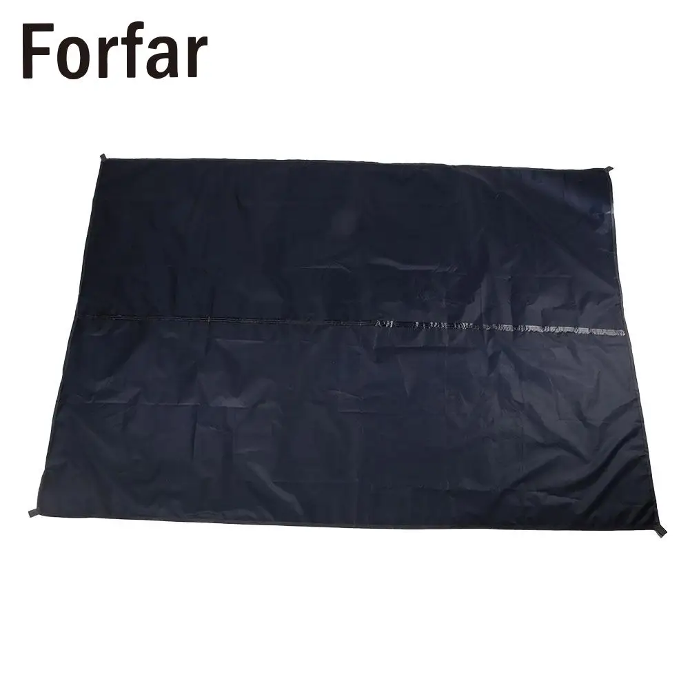 navy blue Forfar 200*140 см, 3 цвета, водонепроницаемый Пляжный тент, тканевый зонтик, однослойный прочный тент для путешествий, пикника, кемпинга, коврик - Цвет: navy blue
