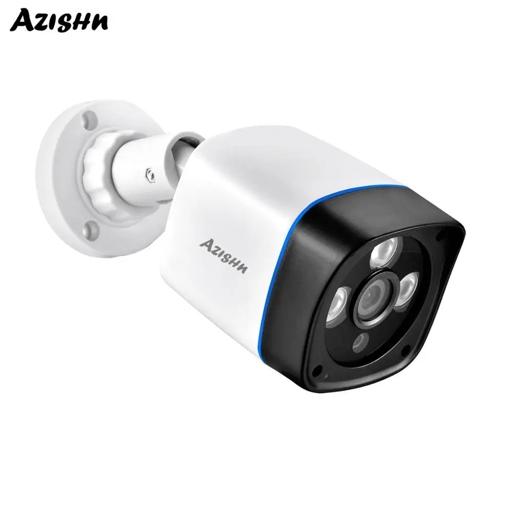 AZISHN IP камера POE 3MP H.265AI CCTV камеры Outfoor Водонепроницаемая Домашняя безопасность ИК