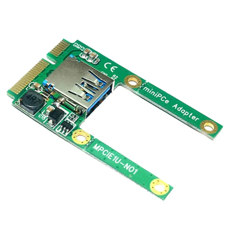 Горячая новинка мини PCI-E карта расширения слота для USB 2 0 адаптер переходник |