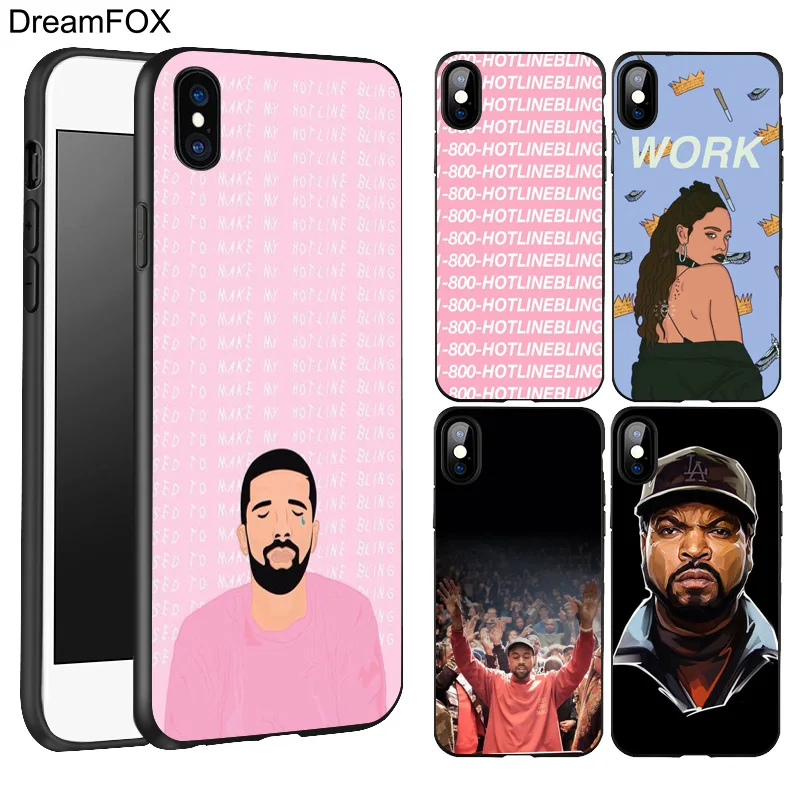 DREAMFOX L108 Art Life Black Soft TPU Silicone Case Cover For Apple iPhone 11 Pro XR XS Max X 8 7 6 6S Plus 5 5S 5G SE |